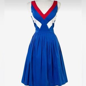 Pinup Couture Kelly Dress Royal Blue Size 2X